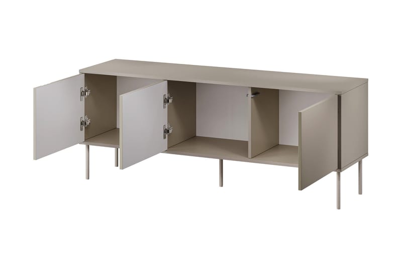Akiko TV-bænk 150 cm - Beige - Møbler - TV borde & mediemøbler - TV-borde