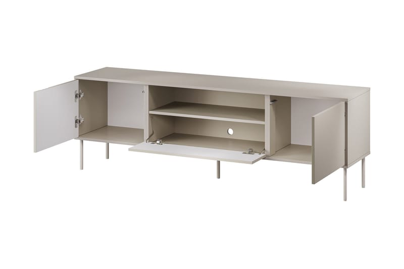 Akiko TV-bænk 180 cm - Grøn - Møbler - TV borde & mediemøbler - TV-borde