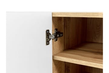 Akimasa Gulvstående TV-bænk 181 cm med Opbevaring i Lyst Træ - Brun - Møbler - TV borde & mediemøbler - TV-borde