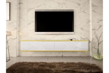 Alim TV-bænk 200 cm - Hvid - Møbler - TV borde & mediemøbler - TV-borde