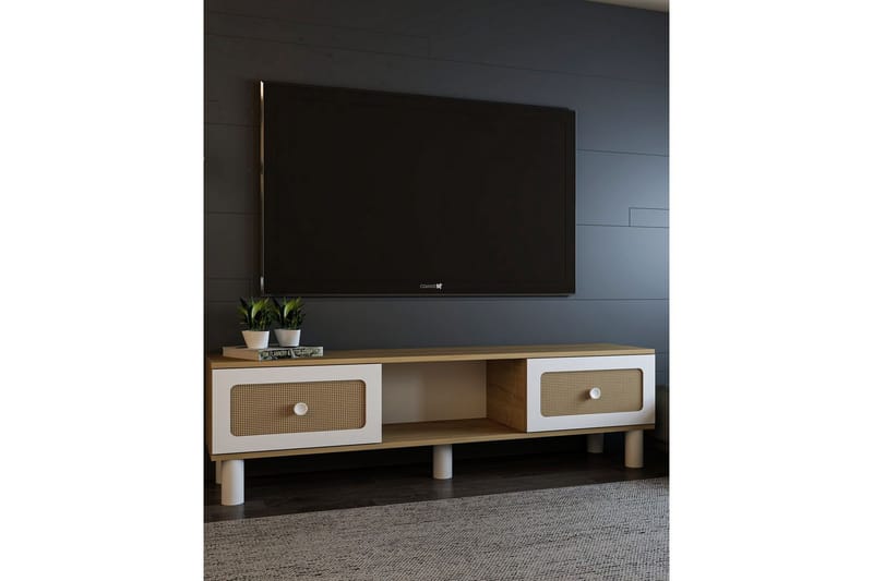 Amarinda TV-bord 150 cm - Brun - Møbler - TV borde & mediemøbler - TV-borde
