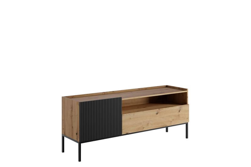 Amelus TV-bænk 150 cm - Brun - Møbler - TV borde & mediemøbler - TV-borde