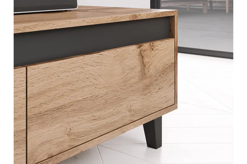 Amshyttan TV-bænk 185 cm - Brun - Møbler - TV borde & mediemøbler - TV-borde