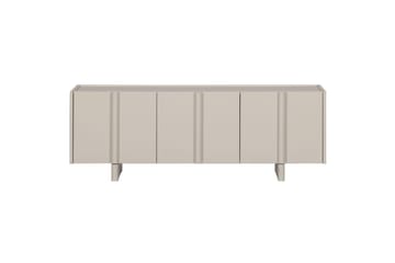 Basu Fritstående Tv-bord 152 cm med Opbevaring i Lyst Træ - Beige - Møbler - TV borde & mediemøbler - TV-borde