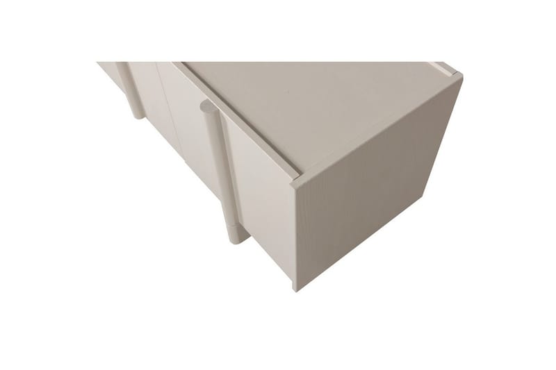 Basu Fritstående Tv-bord 152 cm med Opbevaring i Lyst Træ - Beige - Møbler - TV borde & mediemøbler - TV-borde