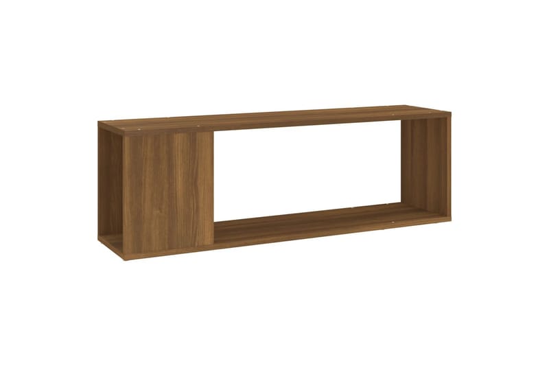 beBasic tv-bord 100x24x32 cm konstrueret tr�æ brun egetræ - Brun - Møbler - TV borde & mediemøbler - TV-borde