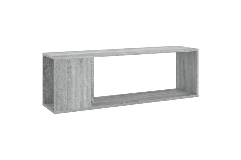 beBasic tv-bord 100x24x32 cm konstrueret træ grå sonoma-eg - GrÃ¥ - TV-borde