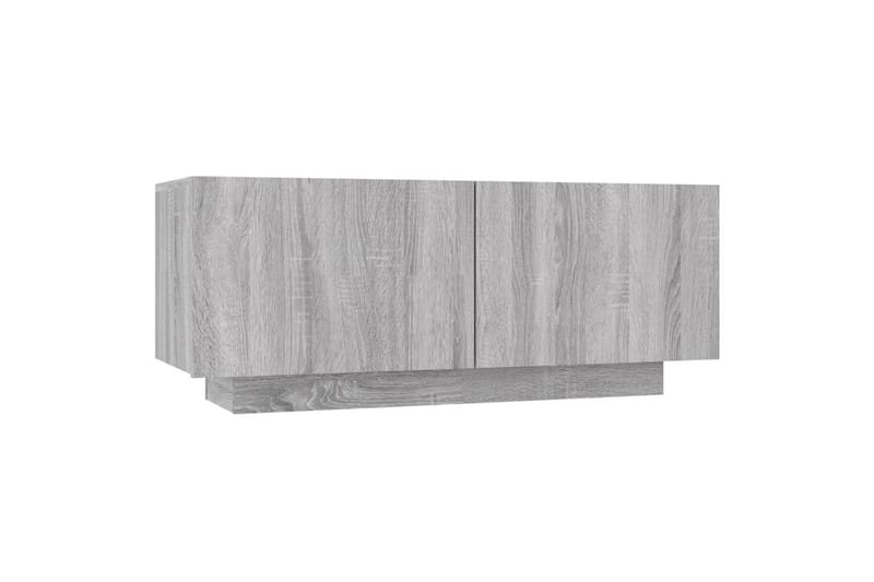 beBasic tv-bord 100x35x40 cm konstrueret træ grå sonoma-eg - GrÃ¥ - Møbler - TV borde & mediemøbler - TV-borde