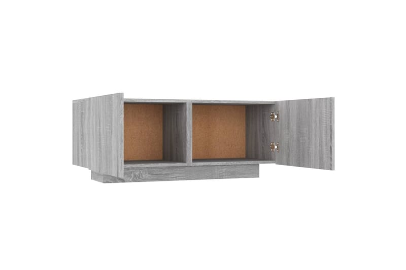 beBasic tv-bord 100x35x40 cm konstrueret træ grå sonoma-eg - GrÃ¥ - Møbler - TV borde & mediemøbler - TV-borde