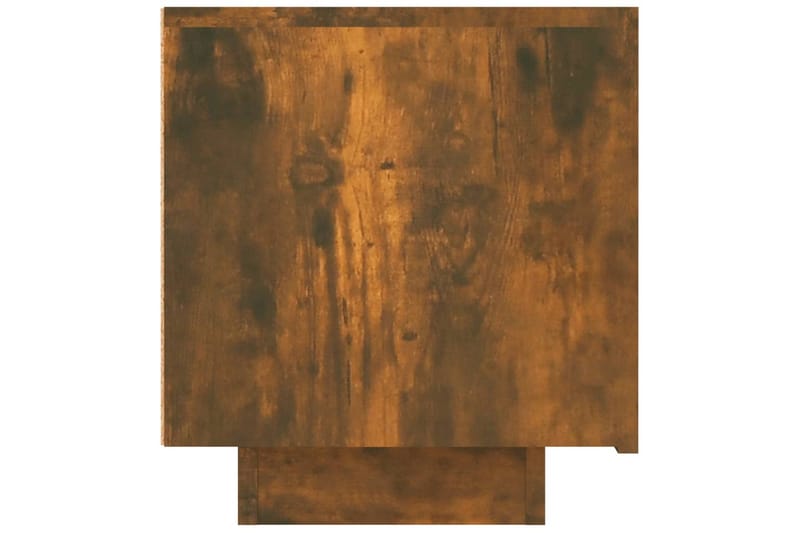 beBasic tv-bord 100x35x40 cm konstrueret træ røget egetræsfarve - Brun - TV-borde