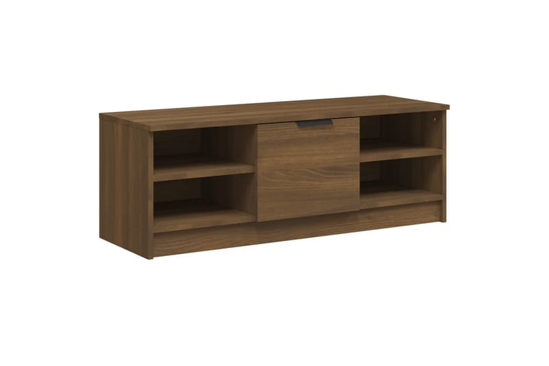 beBasic tv-bord 102x35,5x36,5 cm konstrueret træ brun egetræsfarve - Brun - Møbler - TV borde & mediemøbler - TV-borde