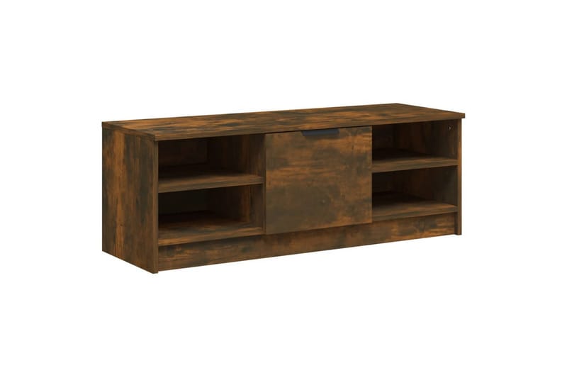 beBasic tv-bord 102x35,5x36,5 cm konstrueret træ røget egetræsfarve - Brun - Møbler - TV borde & mediemøbler - TV-borde