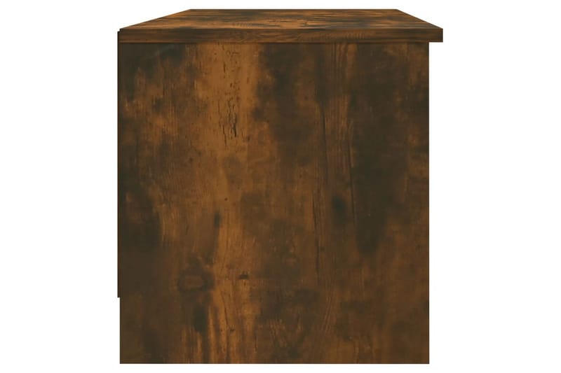 beBasic tv-bord 102x35,5x36,5 cm konstrueret træ røget egetræsfarve - Brun - Møbler - TV borde & mediemøbler - TV-borde