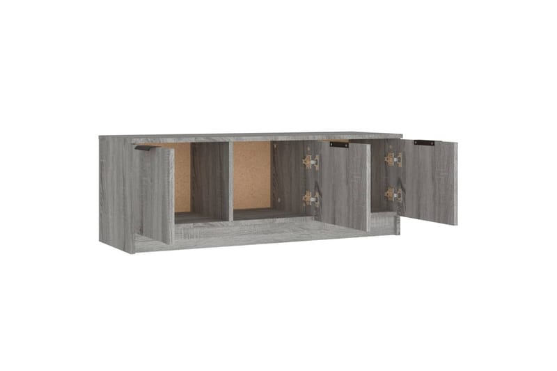 beBasic tv-bord 102x35x36,5 cm konstrueret træ grå sonoma-eg - GrÃ¥ - Møbler - TV borde & mediemøbler - TV-borde