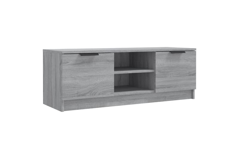 beBasic tv-bord 102x35x36,5 cm konstrueret træ grå sonoma-eg - GrÃ¥ - Møbler - TV borde & mediemøbler - TV-borde