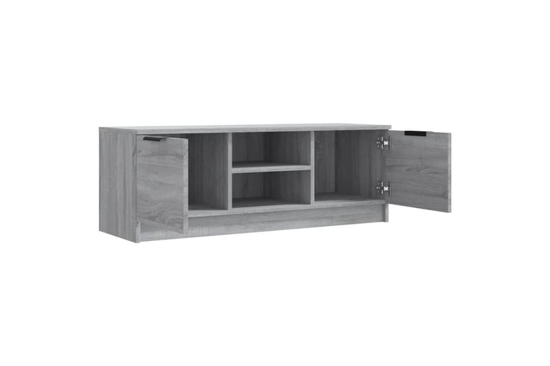 beBasic tv-bord 102x35x36,5 cm konstrueret træ grå sonoma-eg - GrÃ¥ - Møbler - TV borde & mediemøbler - TV-borde