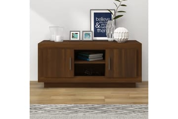 beBasic tv-bord 102x35x45 cm konstrueret træ brun egetræsfarve - Brun - Møbler - TV borde & mediemøbler - TV-borde
