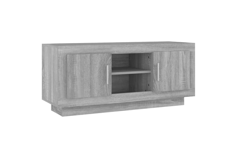 beBasic tv-bord 102x35x45 cm konstrueret træ grå sonoma-eg - GrÃ¥ - Møbler - TV borde & mediemøbler - TV-borde