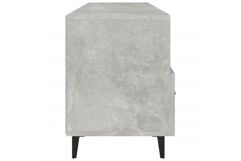 beBasic tv-bord 102x35x50 cm konstrueret træ betongrå - GrÃ¥ - TV-borde