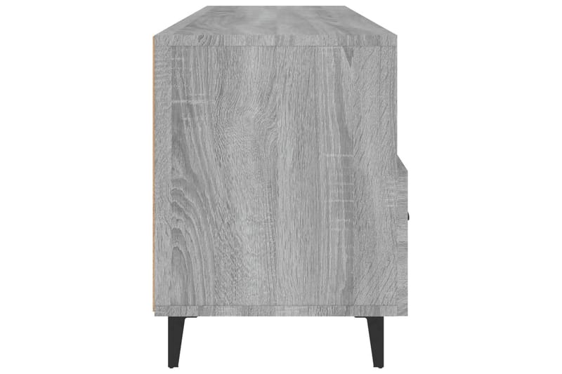 beBasic tv-bord 102x35x50 cm konstrueret træ grå sonoma-eg - GrÃ¥ - TV-borde