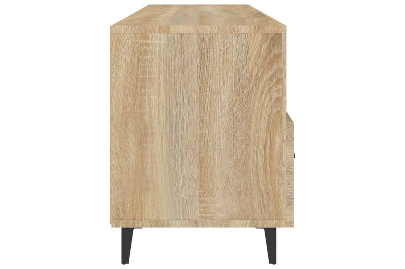 beBasic tv-bord 102x35x50 cm konstrueret træ sonoma-eg - Brun - Møbler - TV borde & mediemøbler - TV-borde