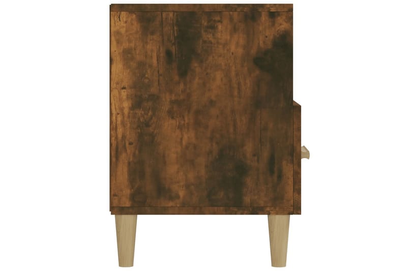 beBasic tv-bord 102x36x50 cm konstrueret træ røget egetræsfarve - Brun - Møbler - TV borde & mediemøbler - TV-borde