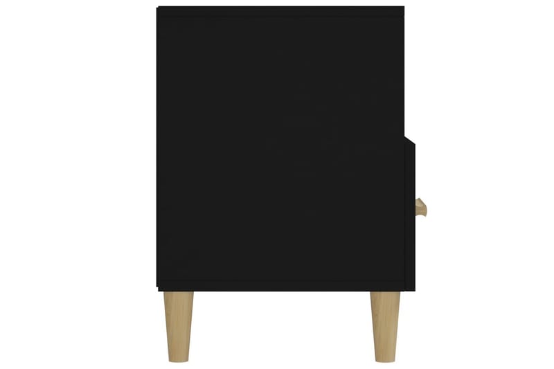 beBasic tv-bord 102x36x50 cm konstrueret træ sort - Sort - TV-borde