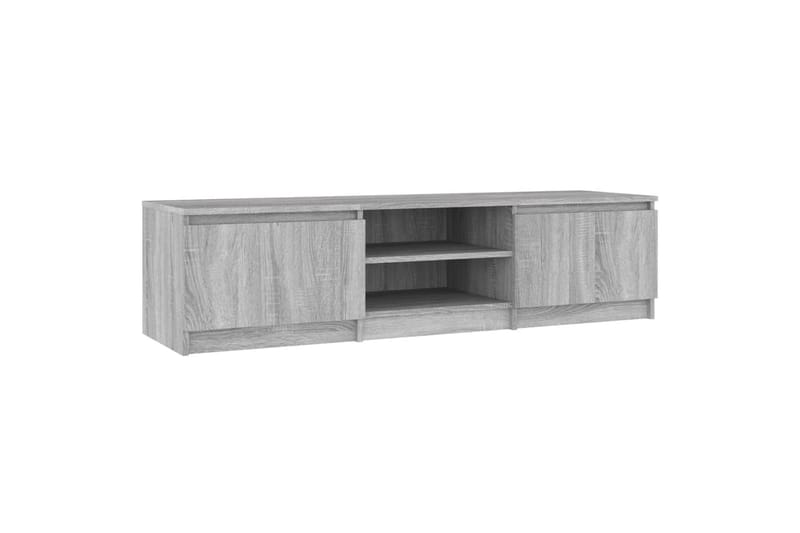 beBasic tv-bord 140x40x35,5 cm konstrueret træ grå sonoma-eg - GrÃ¥ - Møbler - TV borde & mediemøbler - TV-borde