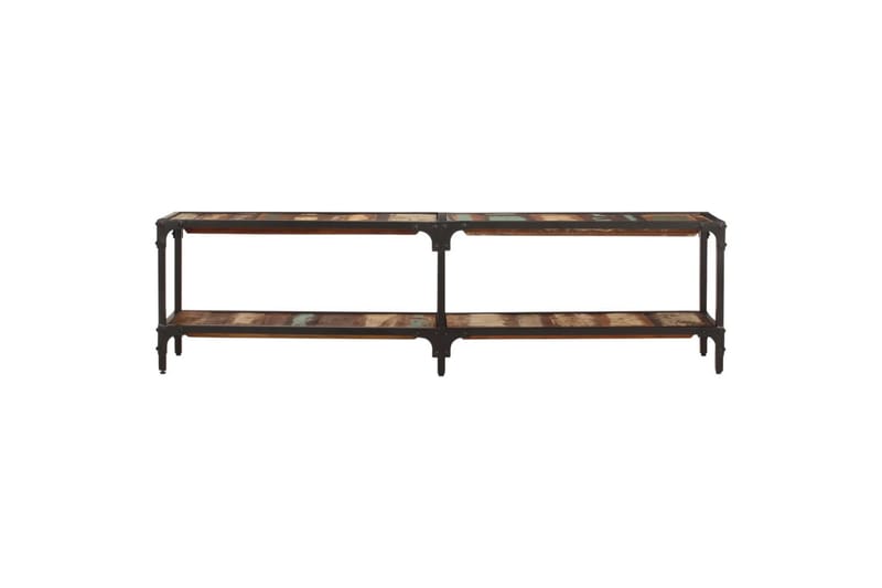 beBasic tv-bord 150x30x41 cm massivt genbrugstræ - Flerfarvet - Møbler - TV borde & mediemøbler - TV-borde