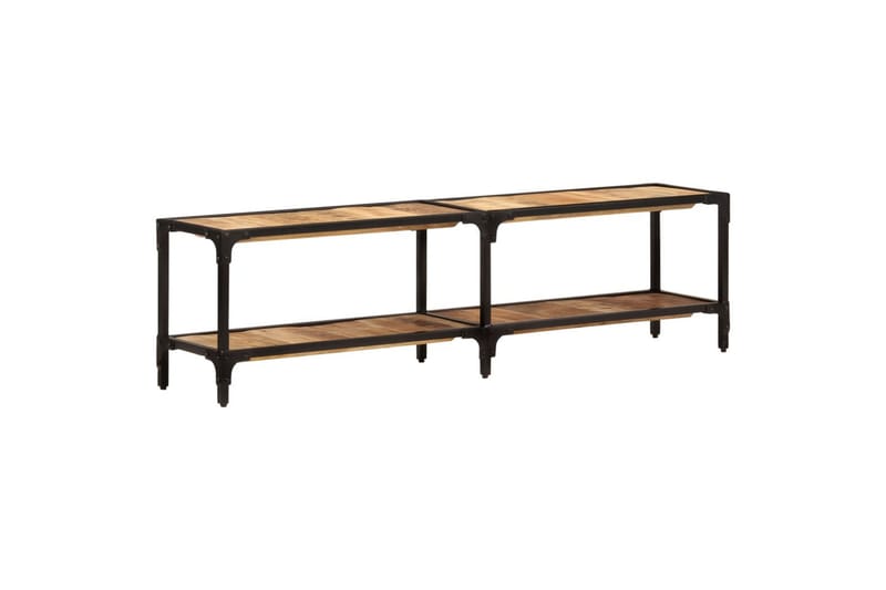beBasic tv-bord 150x30x41 cm massivt mangotræ - Brun - Møbler - TV borde & mediemøbler - TV-borde