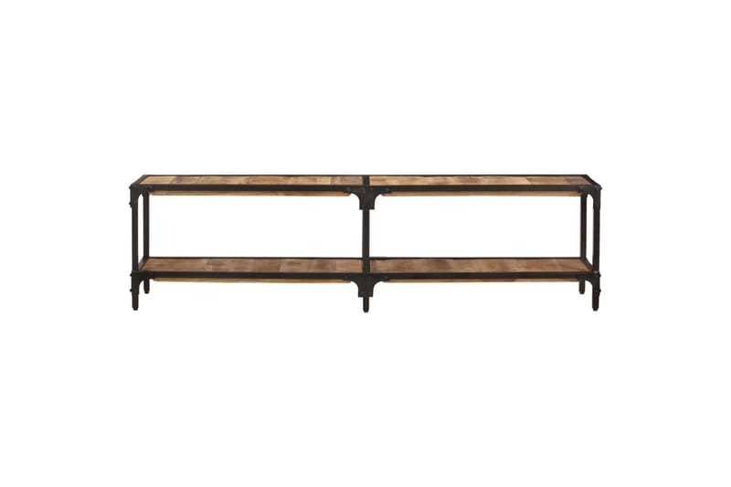 beBasic tv-bord 150x30x41 cm massivt mangotræ - Brun - Møbler - TV borde & mediemøbler - TV-borde