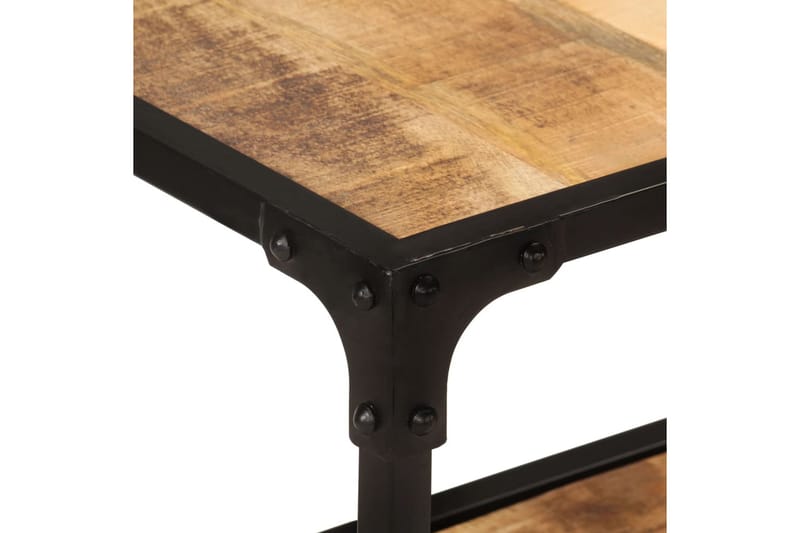 beBasic tv-bord 150x30x41 cm massivt mangotræ - Brun - Møbler - TV borde & mediemøbler - TV-borde
