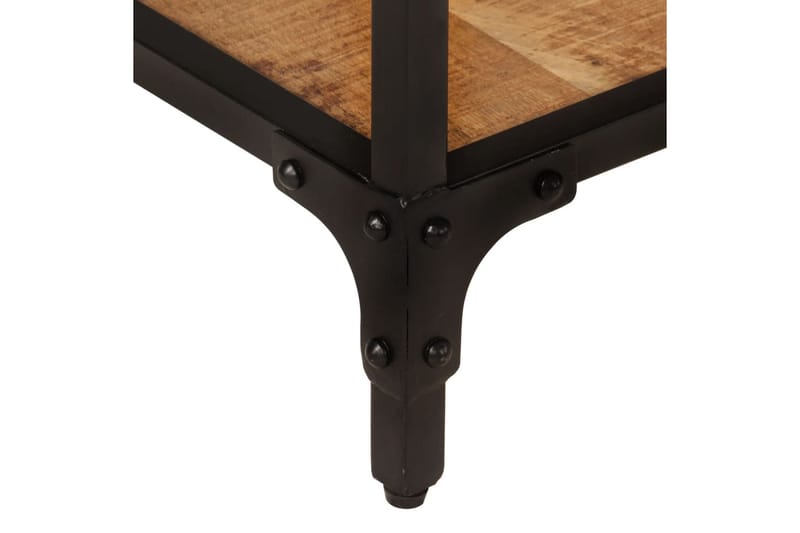 beBasic tv-bord 150x30x41 cm massivt mangotræ - Brun - Møbler - TV borde & mediemøbler - TV-borde