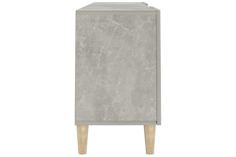 beBasic tv-bord 150x30x50 cm konstrueret træ betongrå - GrÃ¥ - Møbler - TV borde & mediemøbler - TV-borde