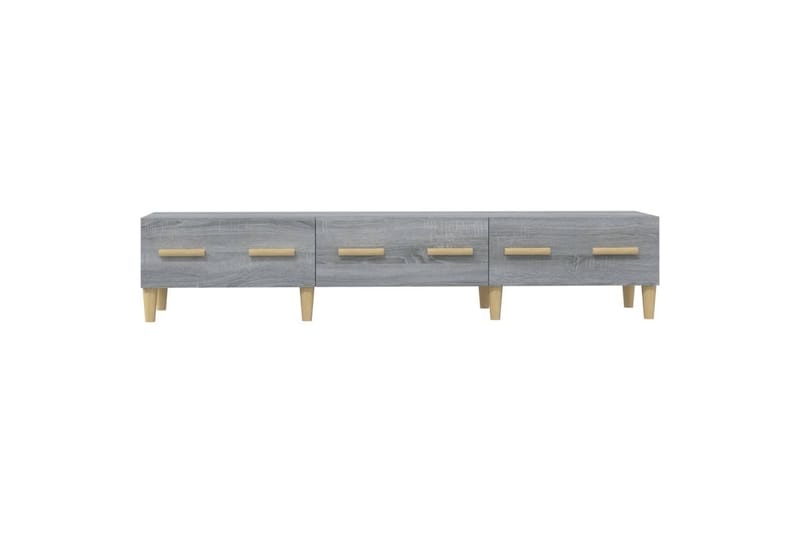 beBasic tv-bord 150x34,5x30 cm konstrueret træ grå sonoma-eg - GrÃ¥ - Møbler - TV borde & mediemøbler - TV-borde