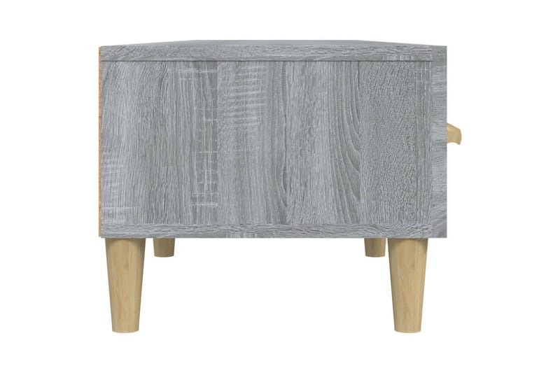 beBasic tv-bord 150x34,5x30 cm konstrueret træ grå sonoma-eg - GrÃ¥ - Møbler - TV borde & mediemøbler - TV-borde