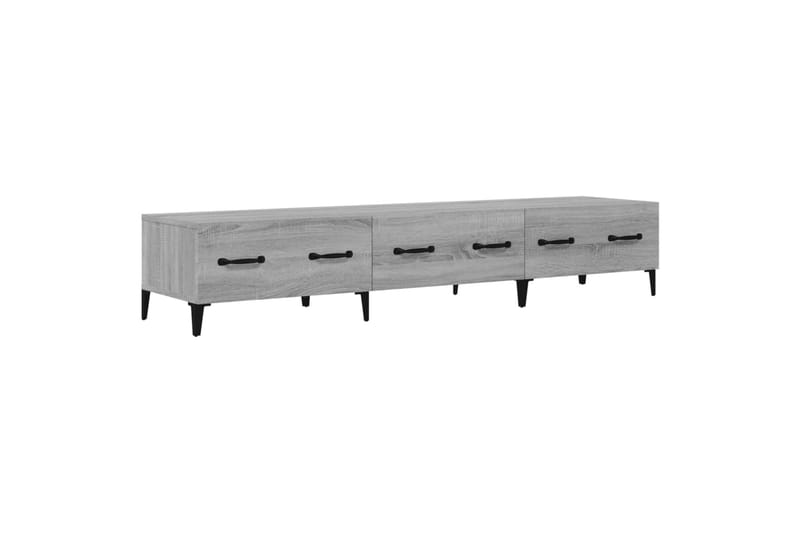 beBasic tv-bord 150x34,5x30 cm konstrueret træ grå sonoma-eg - GrÃ¥ - Møbler - TV borde & mediemøbler - TV-borde