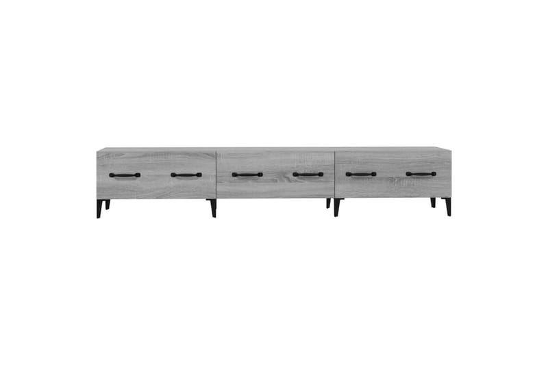 beBasic tv-bord 150x34,5x30 cm konstrueret træ grå sonoma-eg - GrÃ¥ - Møbler - TV borde & mediemøbler - TV-borde