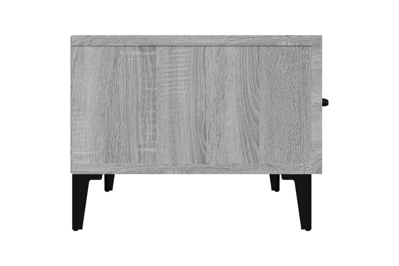 beBasic tv-bord 150x34,5x30 cm konstrueret træ grå sonoma-eg - GrÃ¥ - Møbler - TV borde & mediemøbler - TV-borde