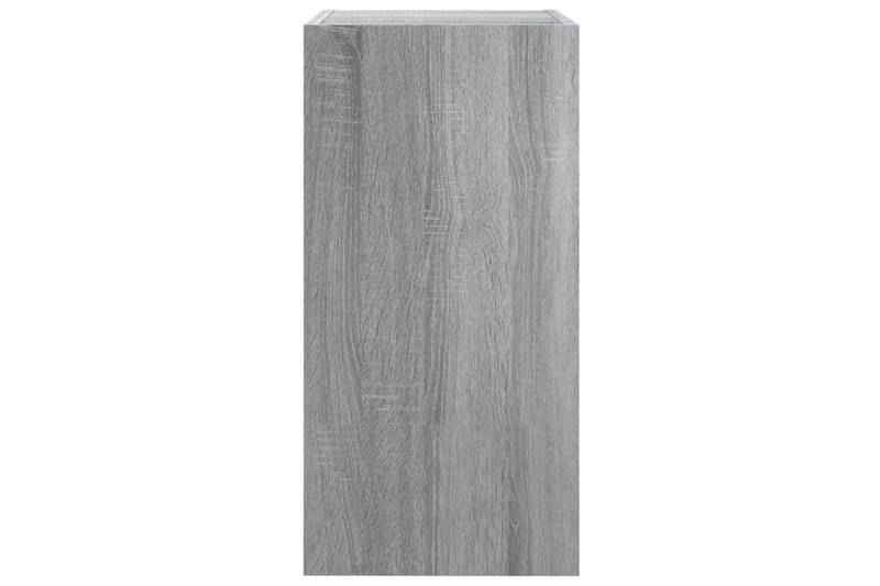 beBasic tv-bord 30,5x30x60 cm konstrueret træ grå sonoma-eg - GrÃ¥ - TV-borde