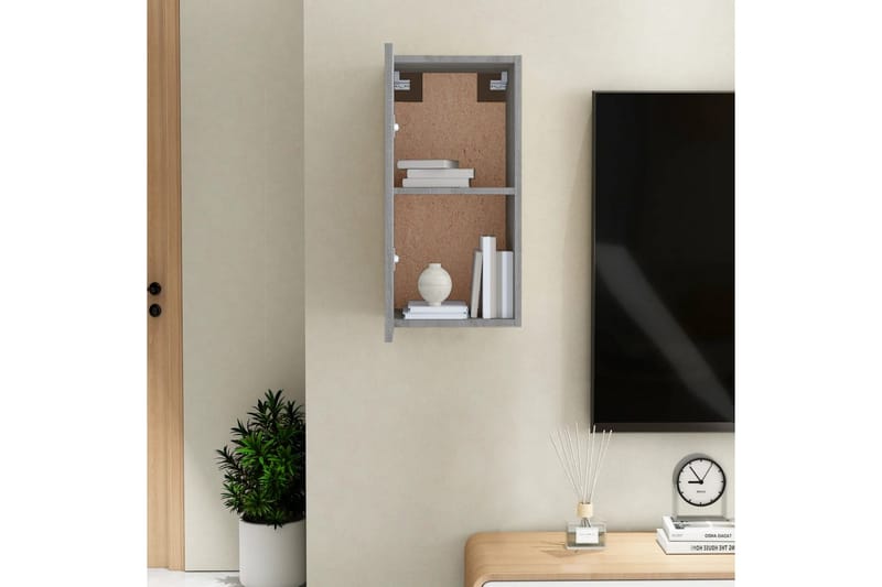 beBasic tv-bord 30,5x30x60 cm konstrueret træ grå sonoma-eg - GrÃ¥ - Møbler - TV borde & mediemøbler - TV-borde