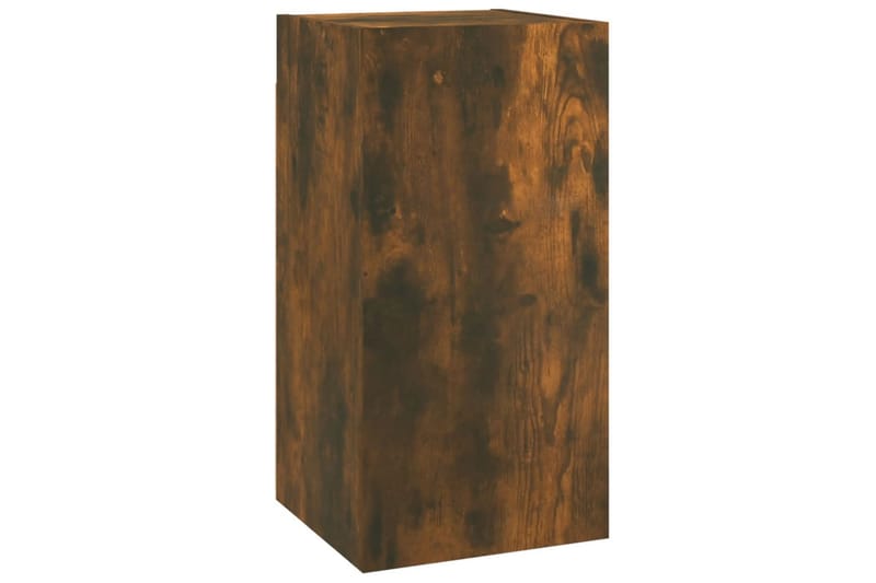 beBasic tv-bord 30,5x30x60 cm konstrueret træ røget egetræsfarve - Brun - TV-borde
