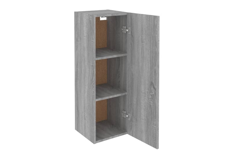 beBasic tv-bord 30,5x30x90 cm konstrueret træ grå sonoma-eg - GrÃ¥ - Møbler - TV borde & mediemøbler - TV-borde