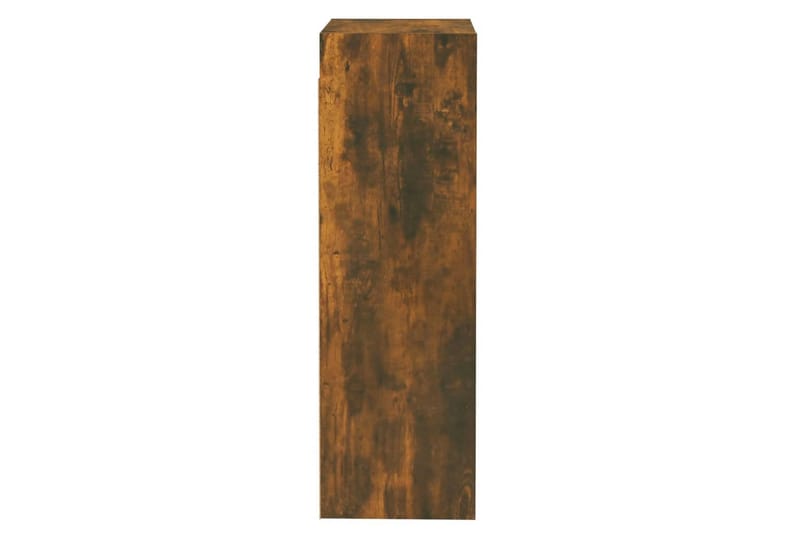 beBasic tv-bord 30,5x30x90 cm konstrueret træ røget egetræsfarve - Brun - Møbler - TV borde & mediemøbler - TV-borde
