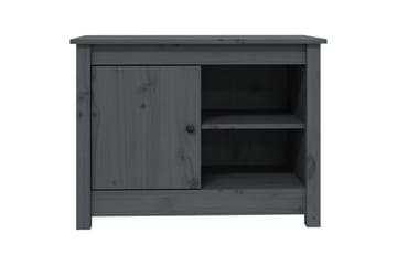 beBasic tv-bord 70x36,5x52 cm massivt fyrretræ grå - GrÃ¥ - Møbler - TV borde & mediemøbler - TV-borde