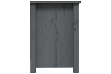 beBasic tv-bord 70x36,5x52 cm massivt fyrretræ grå - GrÃ¥ - Møbler - TV borde & mediemøbler - TV-borde