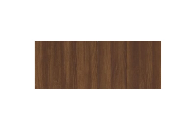beBasic tv-bord 80x30x30 cm konstrueret træ brun egetræsfarve - Brun - Møbler - TV borde & mediemøbler - TV-borde