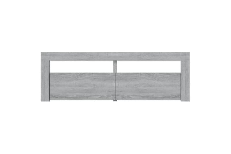 beBasic tv-bord med LED-lys 120x35x40 cm grå sonoma-eg - GrÃ¥ - Møbler - TV borde & mediemøbler - TV-borde