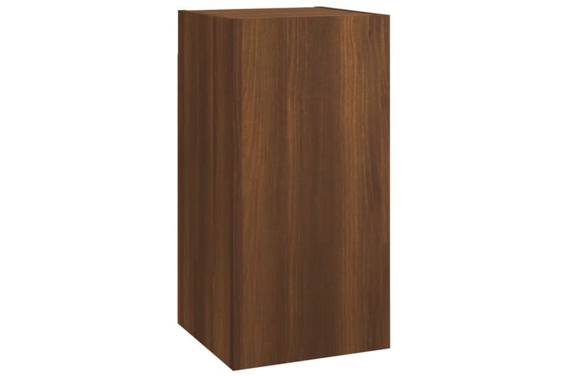 beBasic tv-borde 2 stk. 30,5x30x60 cm konstrueret træ brun egetræsfarve - Brun - Møbler - TV borde & mediemøbler - TV-borde