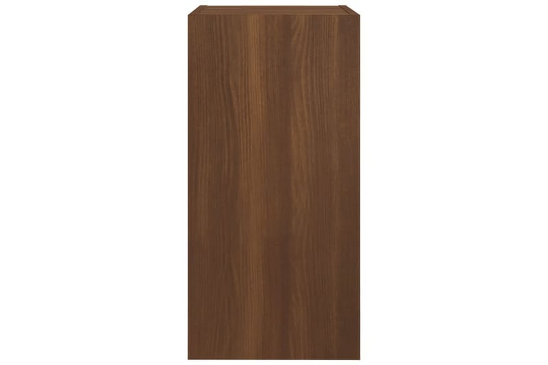 beBasic tv-borde 2 stk. 30,5x30x60 cm konstrueret træ brun egetræsfarve - Brun - Møbler - TV borde & mediemøbler - TV-borde